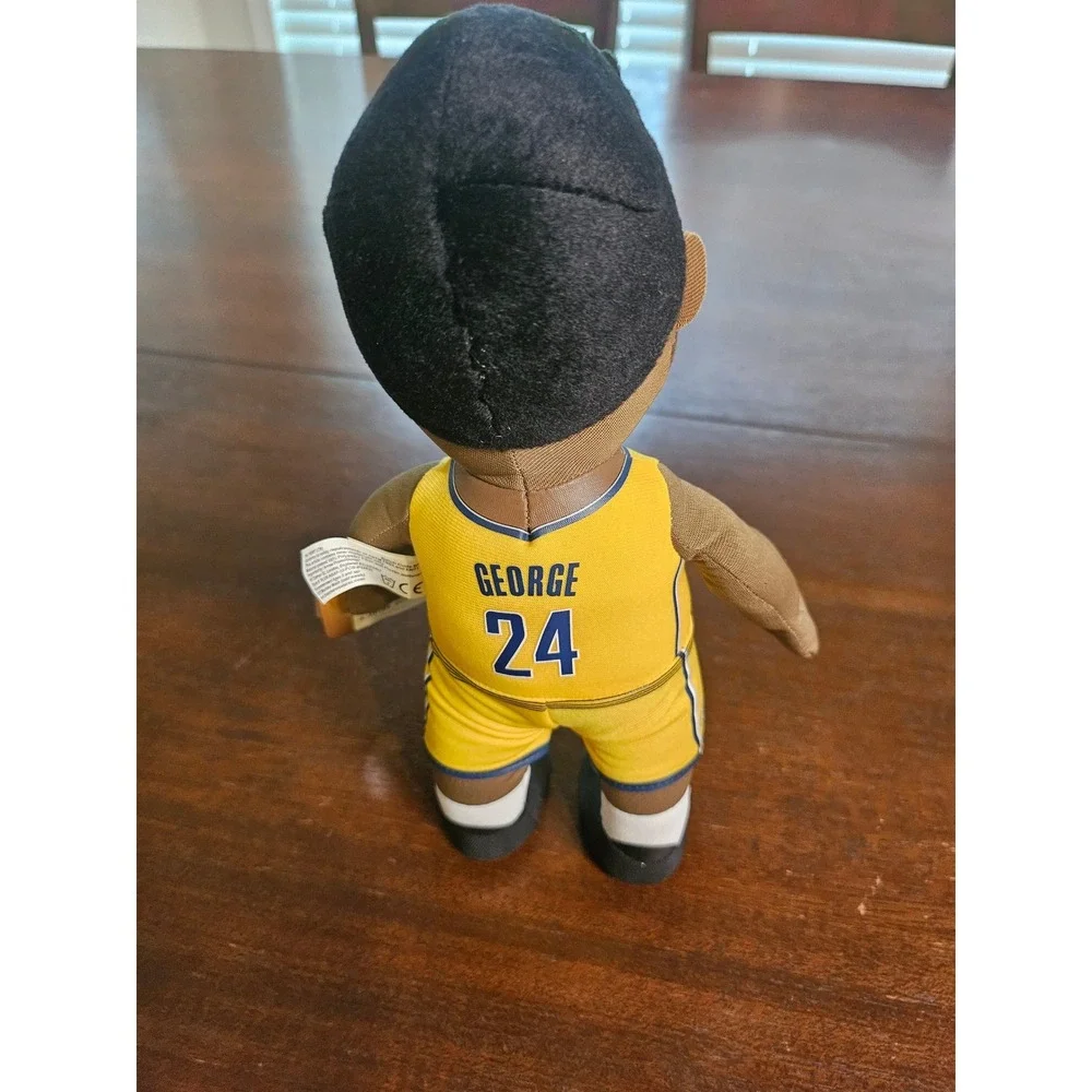 Bleacher Creatures Paul George Plush Figure Men OS Yellow Indiana Pacers NBA 24